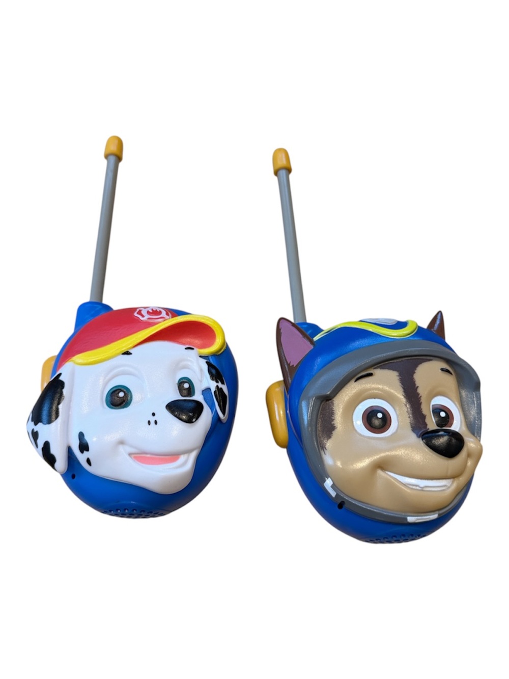 Paw Patrol Blue and White Chase & Marshall Walkie Talkie Pair